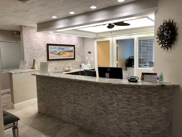 Raska Oral Surgery reception area